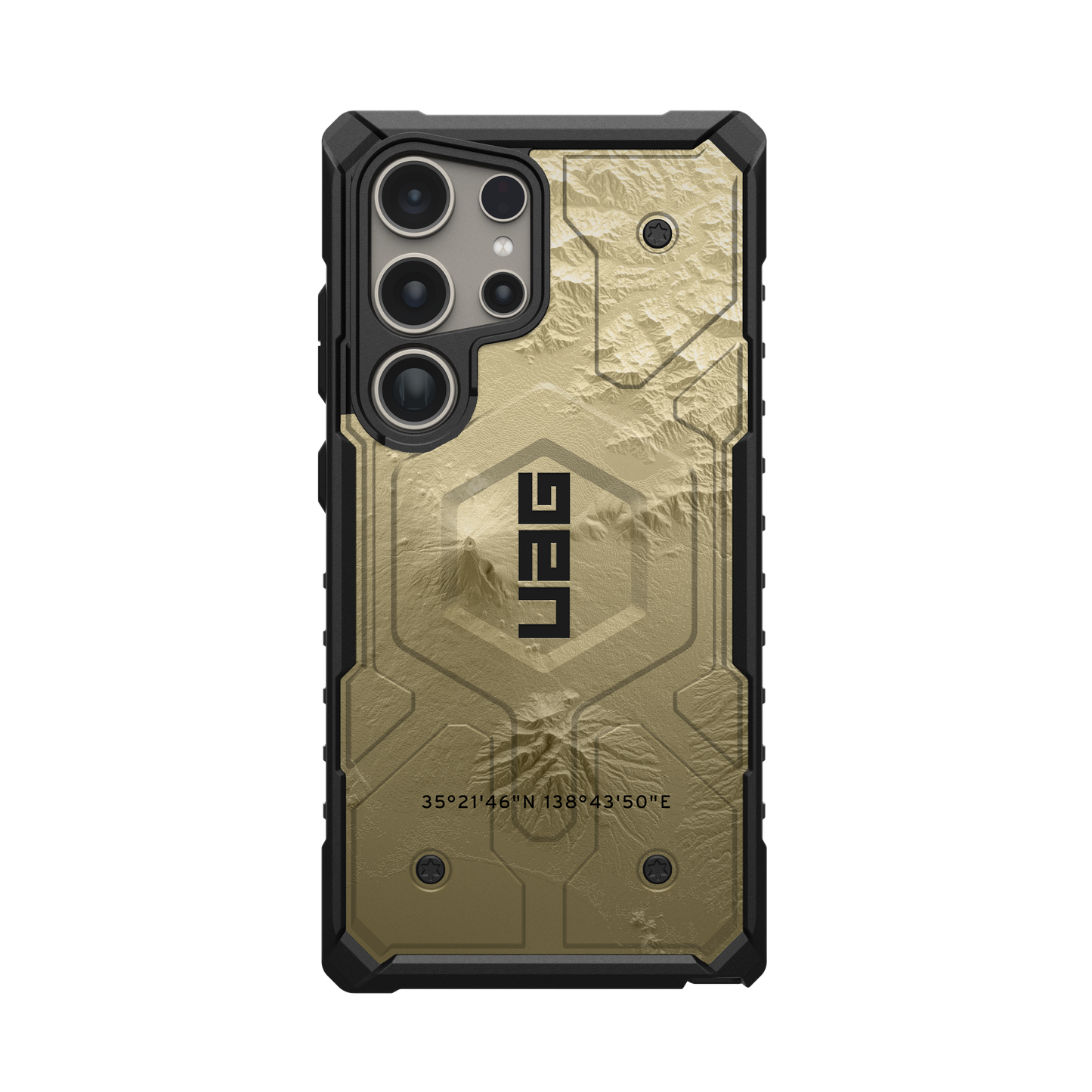 UAG PATHFINDER CASE FOR SAMSUNG GALAXY - REAL TOPOGRAPHY SERIES - MT FUJI