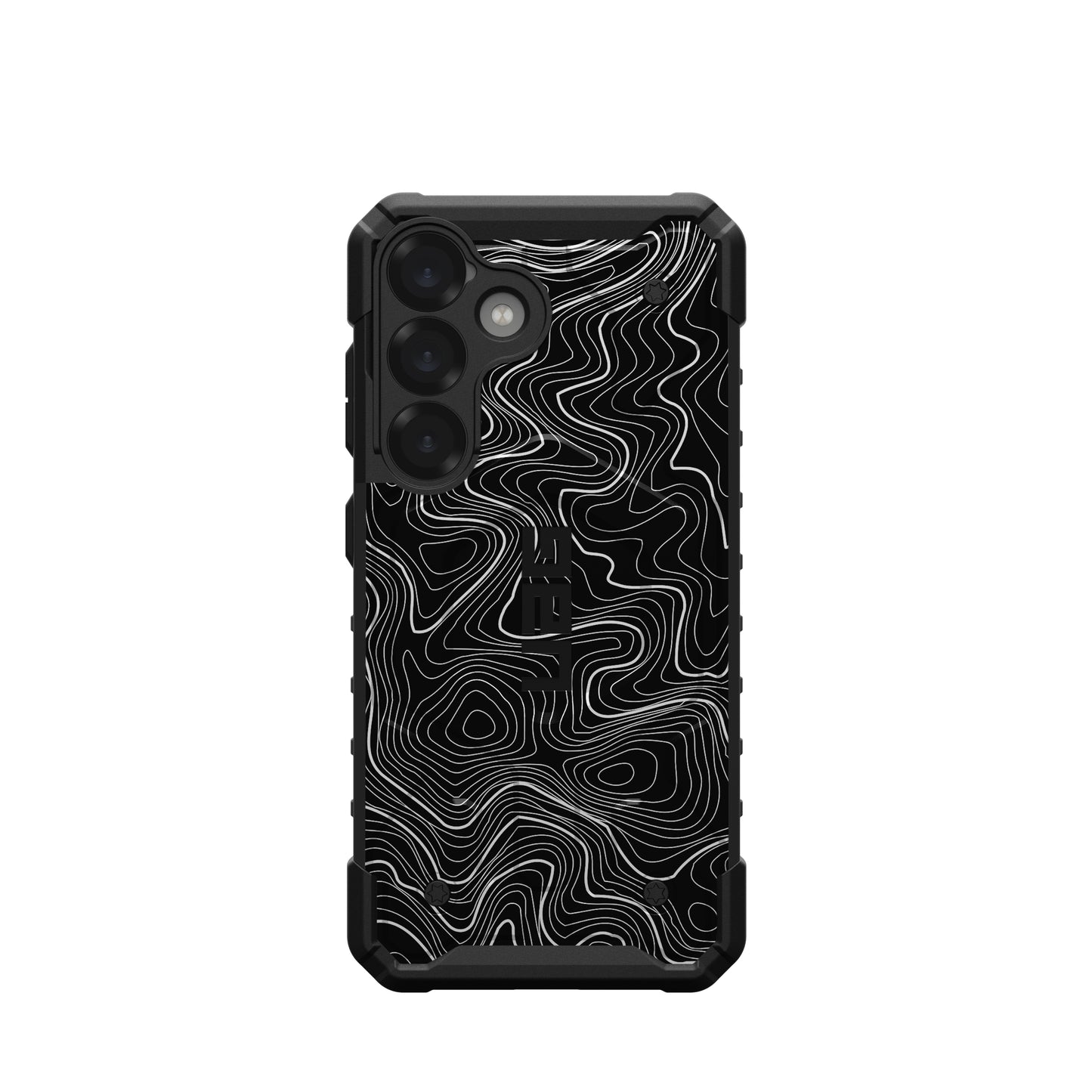 UAG PATHFINDER CASE FOR SAMSUNG GALAXY - BLACK TOPOGRAPHY STYLE 2
