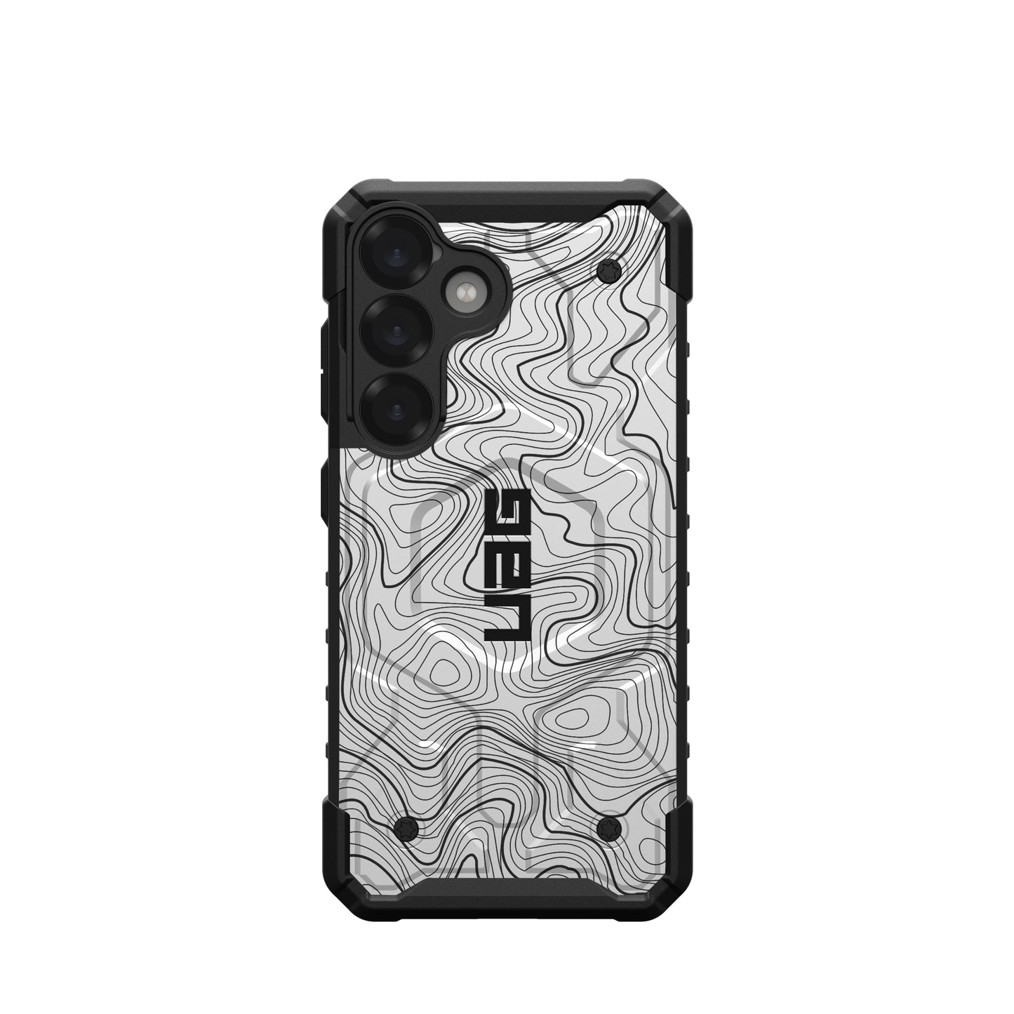 UAG PATHFINDER CASE FOR SAMSUNG GALAXY - WHITE TOPOGRAPHY STYLE 2