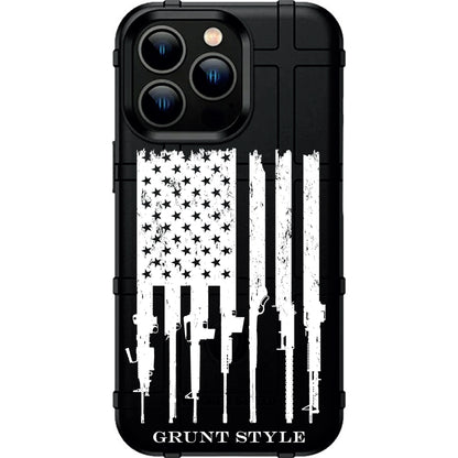 Officially Licensed GRUNT STYLE "Rifle Flag" Custom Printed Android & Apple Phone Cases