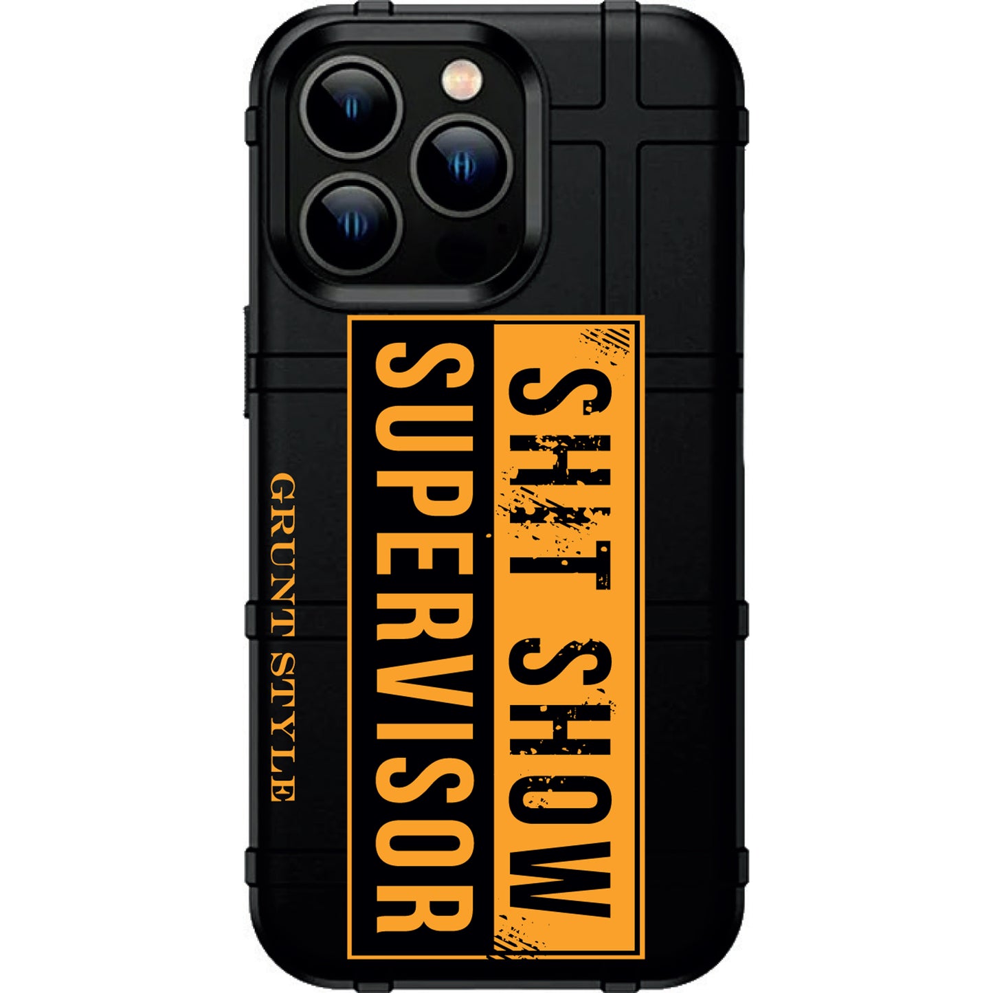 Officially Licensed GRUNT STYLE "Sh*t Show Supervisor" Custom Printed Android & Apple Phone Cases