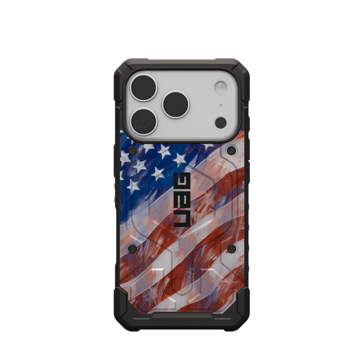 UAG PATHFINDER CASE WITH MAGSAFE FOR APPLE IPHONE - AMERICAN FLAG PAINTING