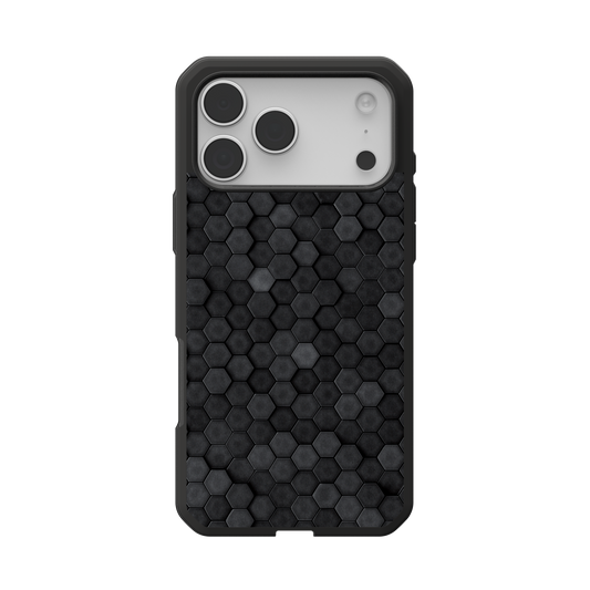 UAG CIVILIAN LT CASE WITH MAGSAFE FOR APPLE IPHONE - BLACK HEXAGON