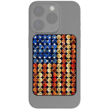 Patriot Mobile Limited Edition Custom-Printed 5,000mAh MagSafe Magnetic Powerbank & Wireless Battery Charger