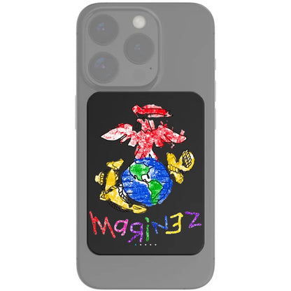Patriot Mobile Limited Edition Custom-Printed 5,000mAh MagSafe Magnetic Powerbank & Wireless Battery Charger