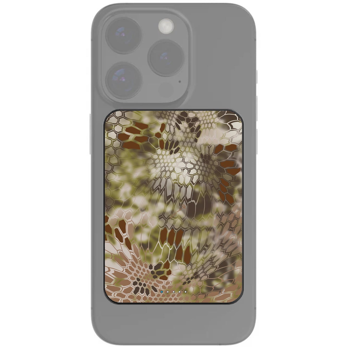 Kryptek Officially Licensed Limited Edition Custom-Printed 5,000mAh MagSafe Magnetic Powerbank & Wireless Battery Charger