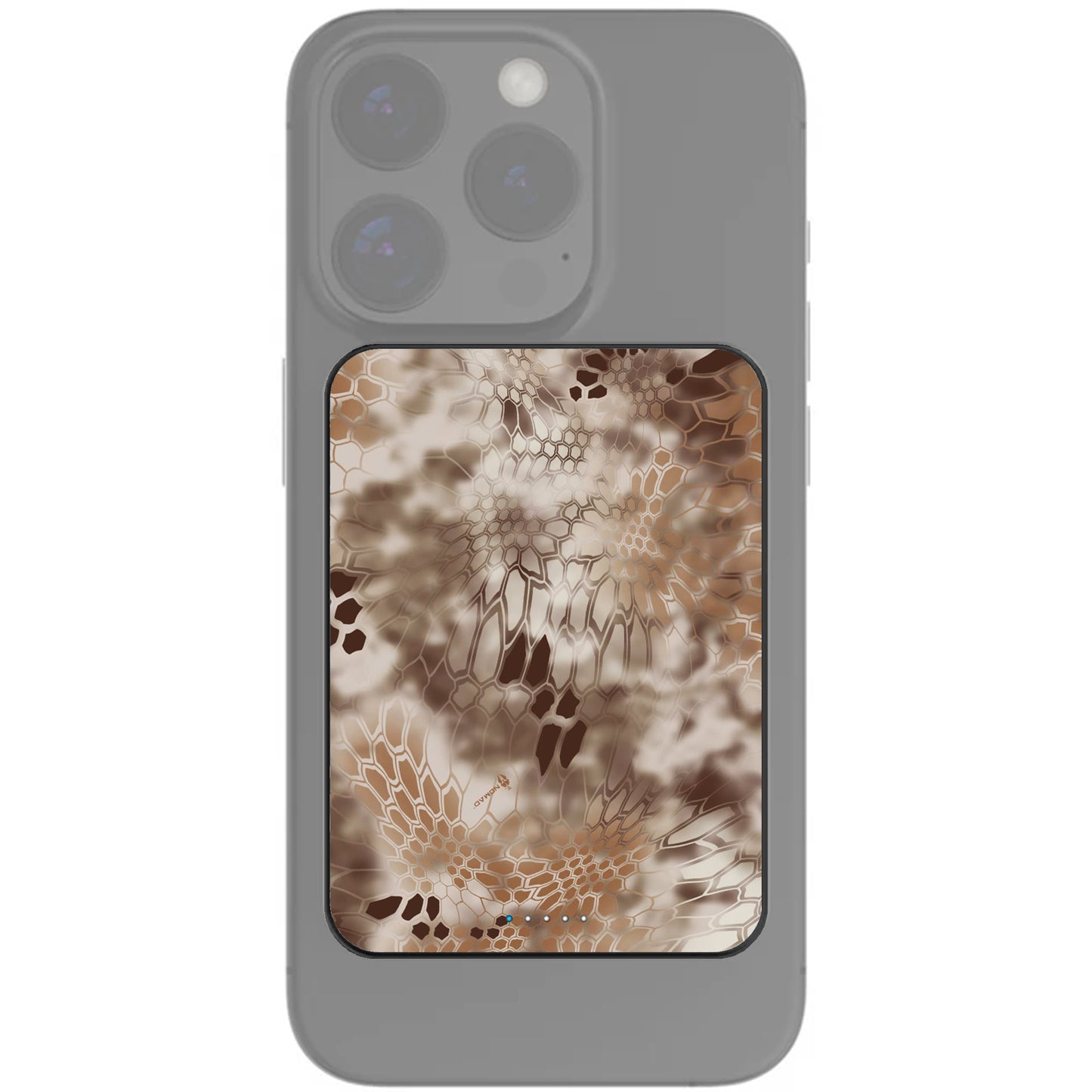 Kryptek Officially Licensed Limited Edition Custom-Printed 5,000mAh MagSafe Magnetic Powerbank & Wireless Battery Charger