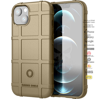 Rugged Shield Branded Solid Color TPU Cases for all Apple iPhone Models
