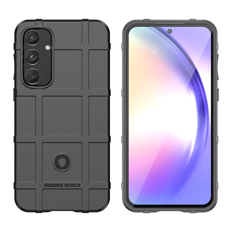 Rugged Shield Branded Solid Color TPU Cases for Samsung Galaxy Phone Models