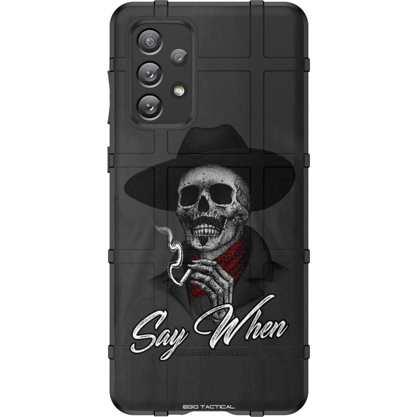 Doc Holliday Tombstone Movie "Say When" Custom Printed Android & Apple Phone Case Design