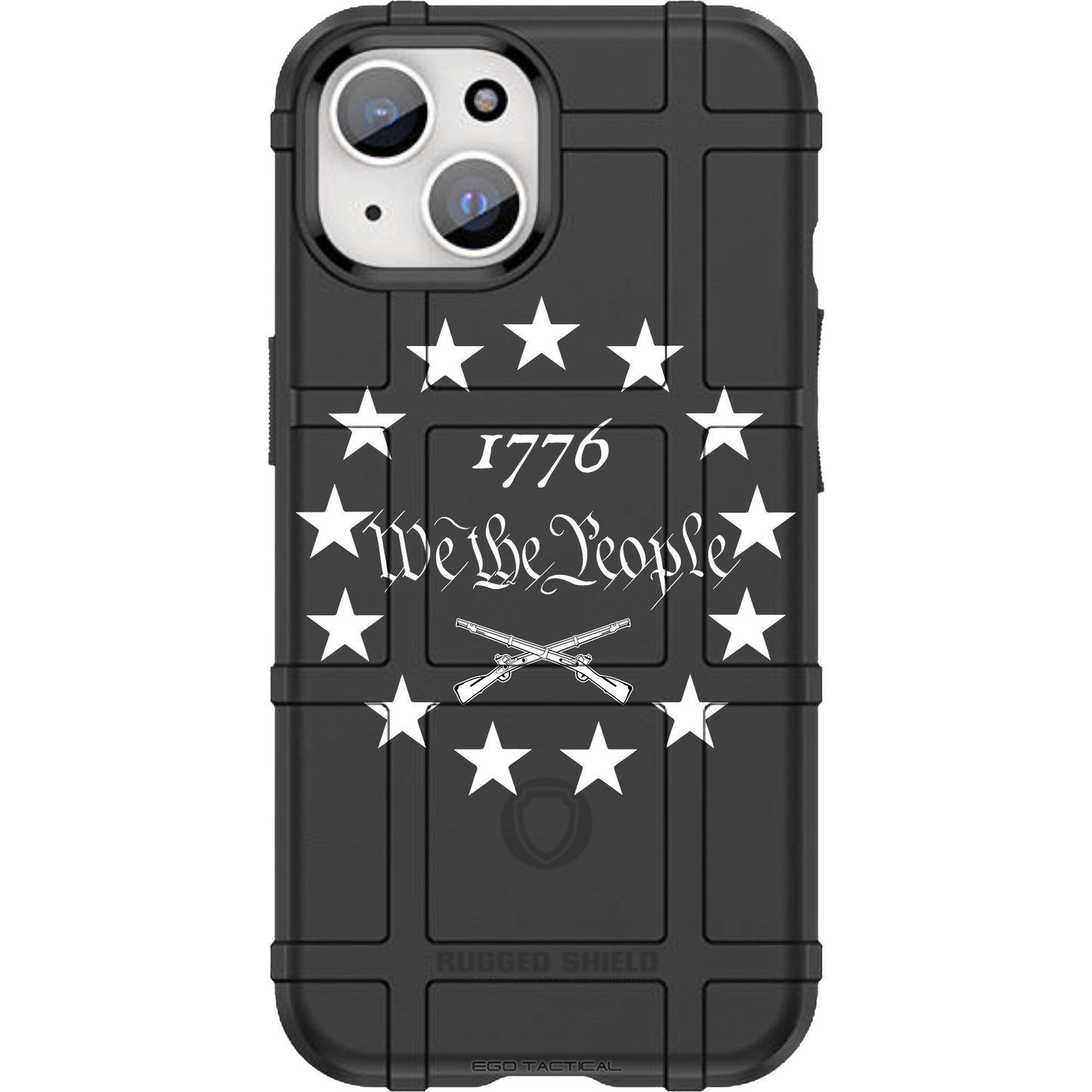 13 Stars 1776 We The People Custom Printed Android & Apple Phone Case Design