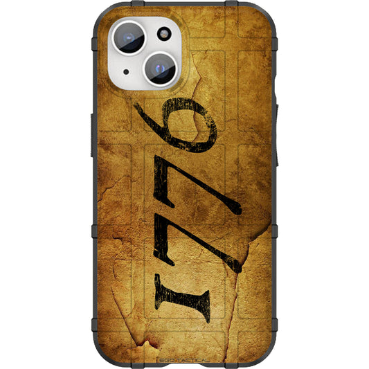 1776 text on Parchment Custom Printed Android & Apple Phone Case Design