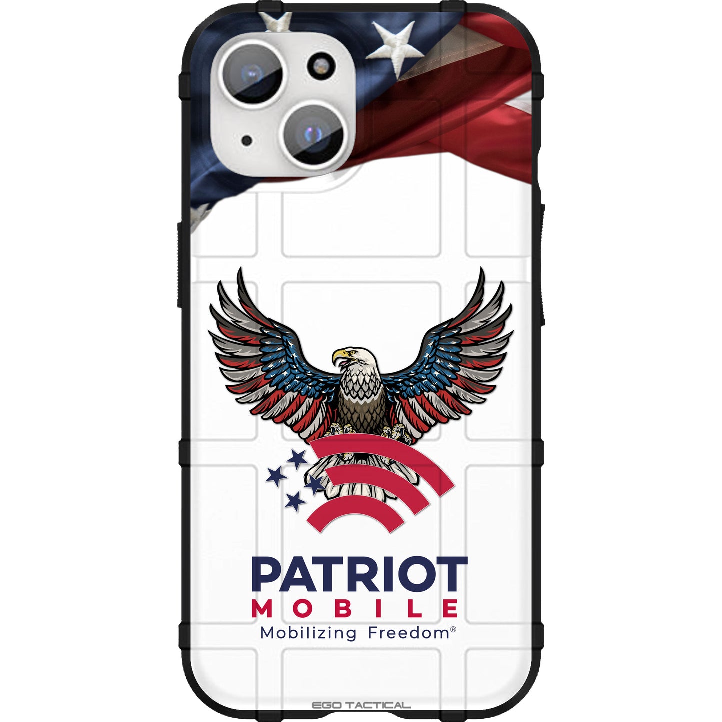 Patriot Mobile Eagle & Stars Custom Printed Android & Apple Phone Cases