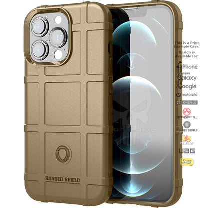 Rugged Shield Branded Solid Color TPU Cases for all Apple iPhone Models
