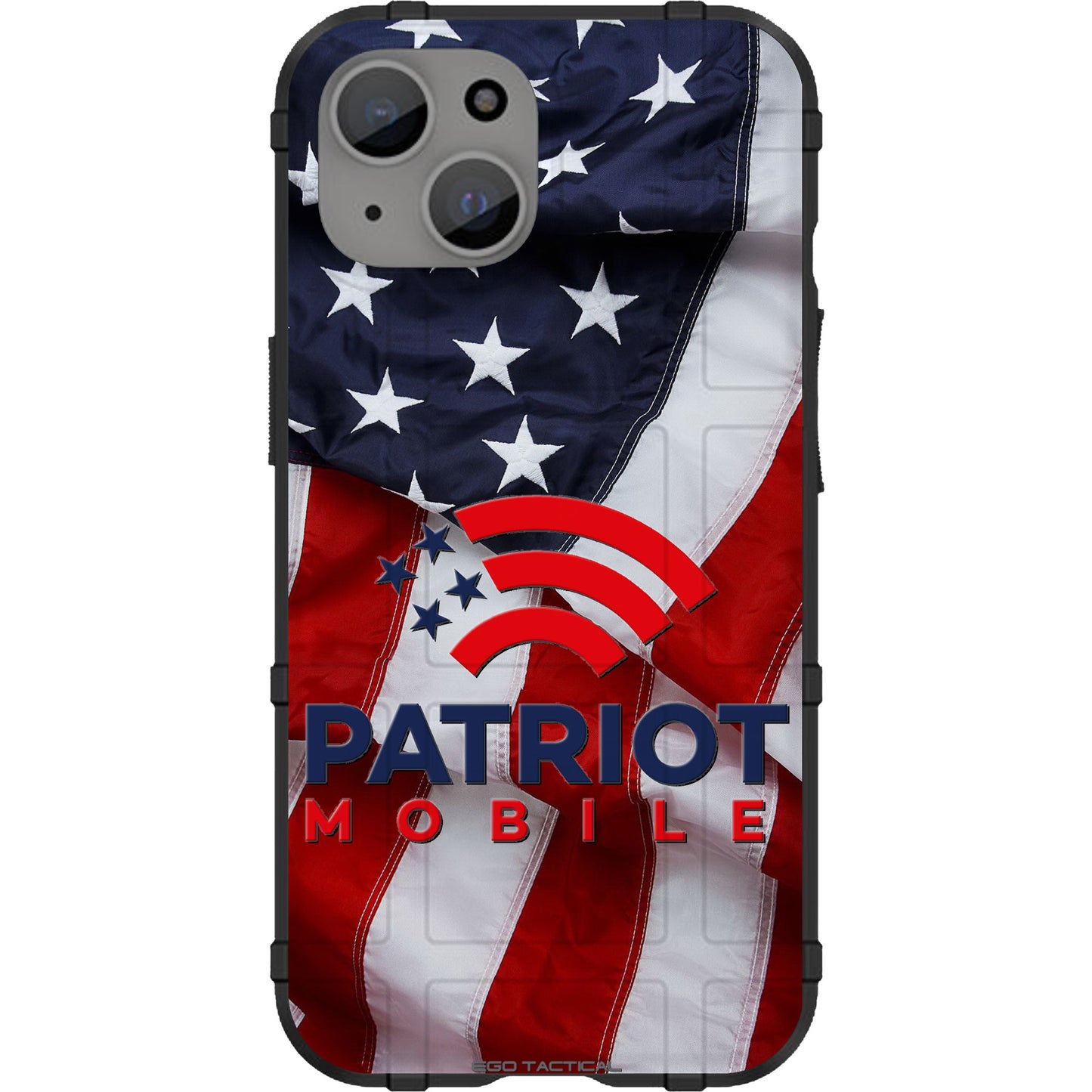 Patriot Mobile US Flag Waving Custom Printed Android & Apple Phone Cases