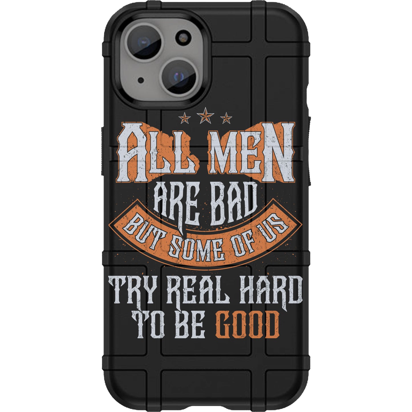 Warrior 12 All Men Are Bad Custom Printed Android & Apple Phone Cases