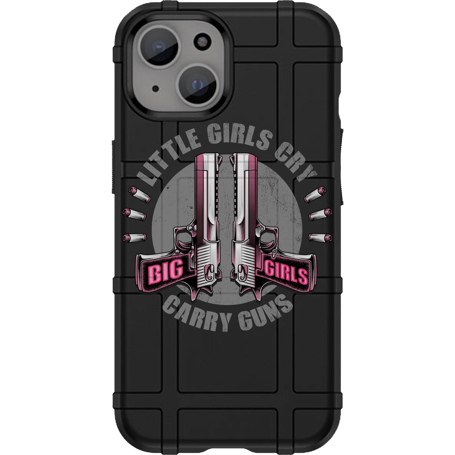 Warrior 12 Big Girls Carry Guns Custom Printed Android & Apple Phone Cases