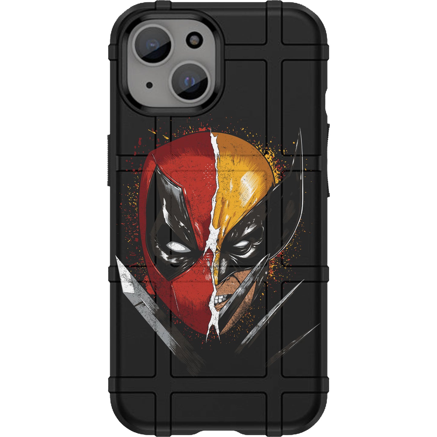 Warrior 12 Deadpool and Wolverine Custom Printed Android & Apple Phone Cases