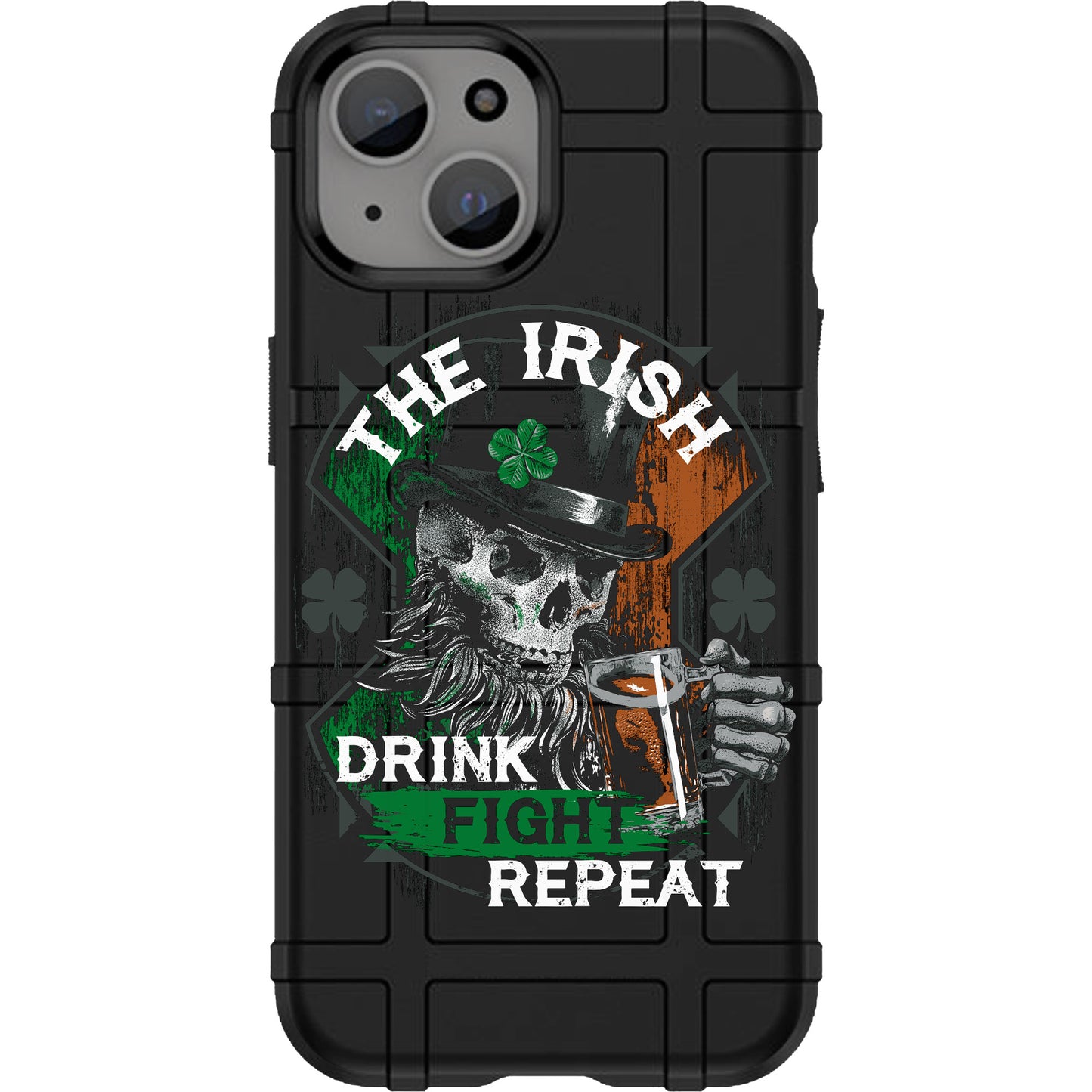 Warrior 12 The Irish - Drink, Fight, Repeat Custom Printed Android & Apple Phone Cases