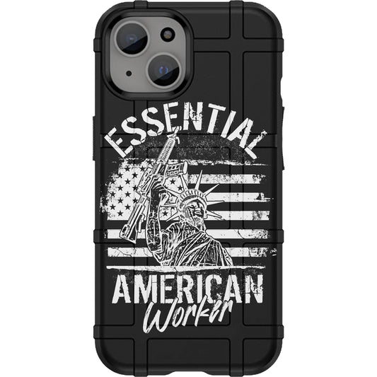 Warrior 12 Essential American Worker Custom Printed Android & Apple Phone Cases