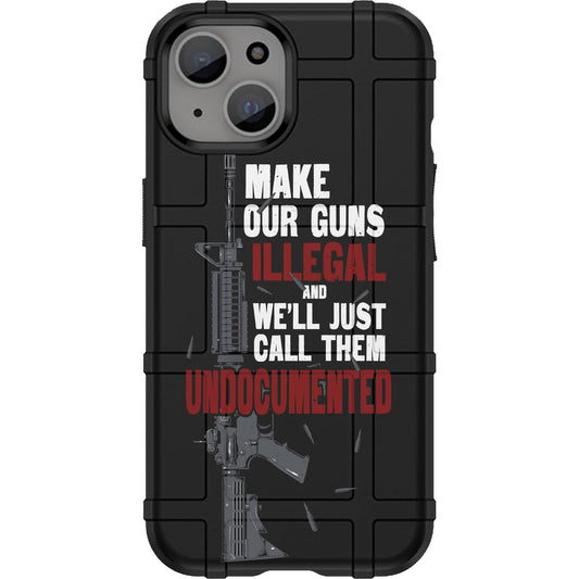 Warrior 12 Make Our Guns Illegal Custom Printed Android & Apple Phone Cases