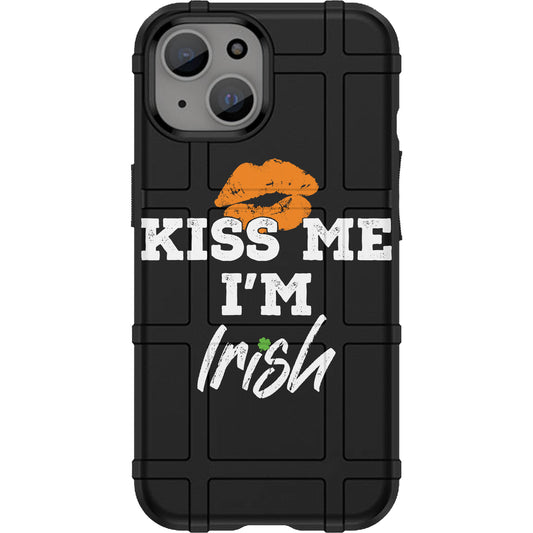 Warrior 12 Kiss Me I'm Irish Custom Printed Android & Apple Phone Cases