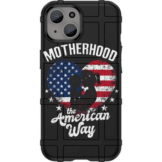 Warrior 12 Motherhood - The American Way Custom Printed Android & Apple Phone Cases