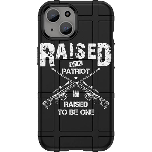 Warrior 12 Raised by a Patriot - Raised to be One Custom Printed Android & Apple Phone Cases