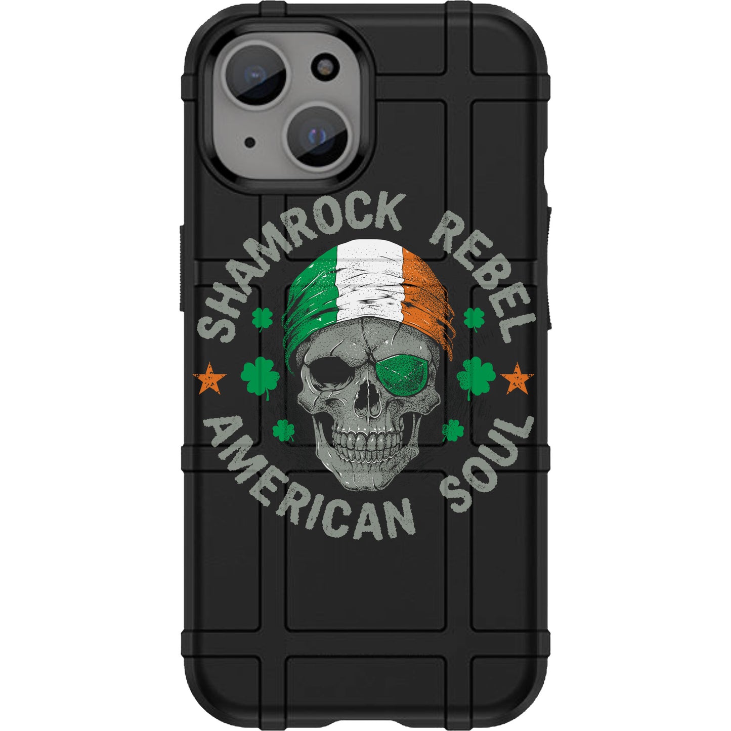 Warrior 12 Shamrock Rebel - American Soul Custom Printed Android & Apple Phone Cases