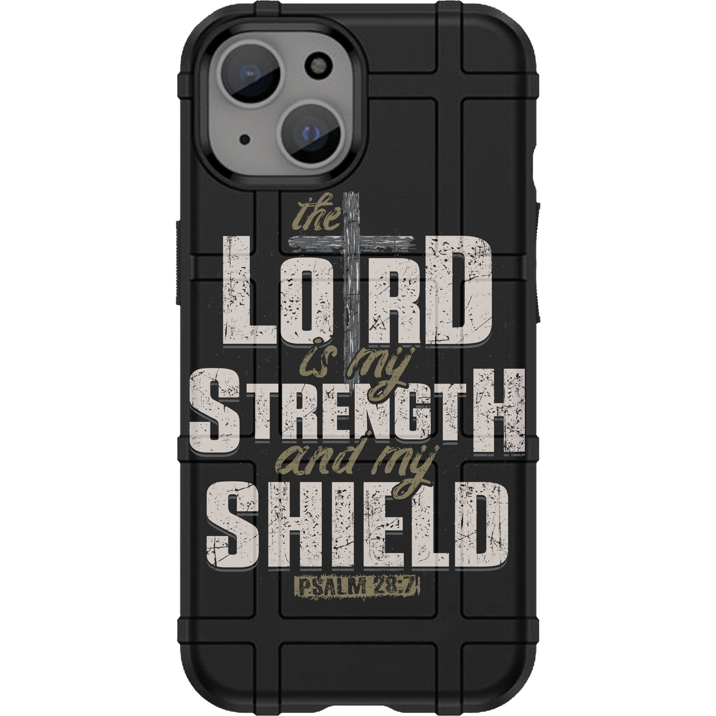 Warrior 12 The Lord is my Strength and my Shield Custom Printed Android & Apple Phone Cases