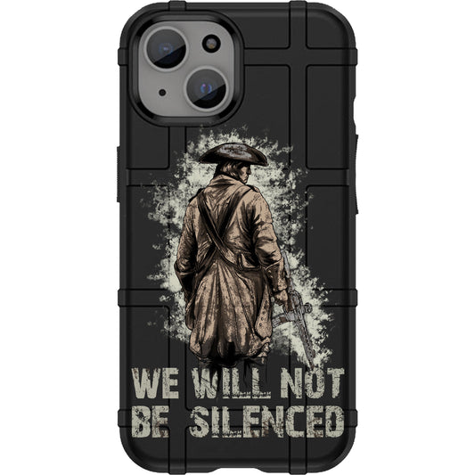 Warrior 12 We Will Not Be Silenced Custom Printed Android & Apple Phone Cases