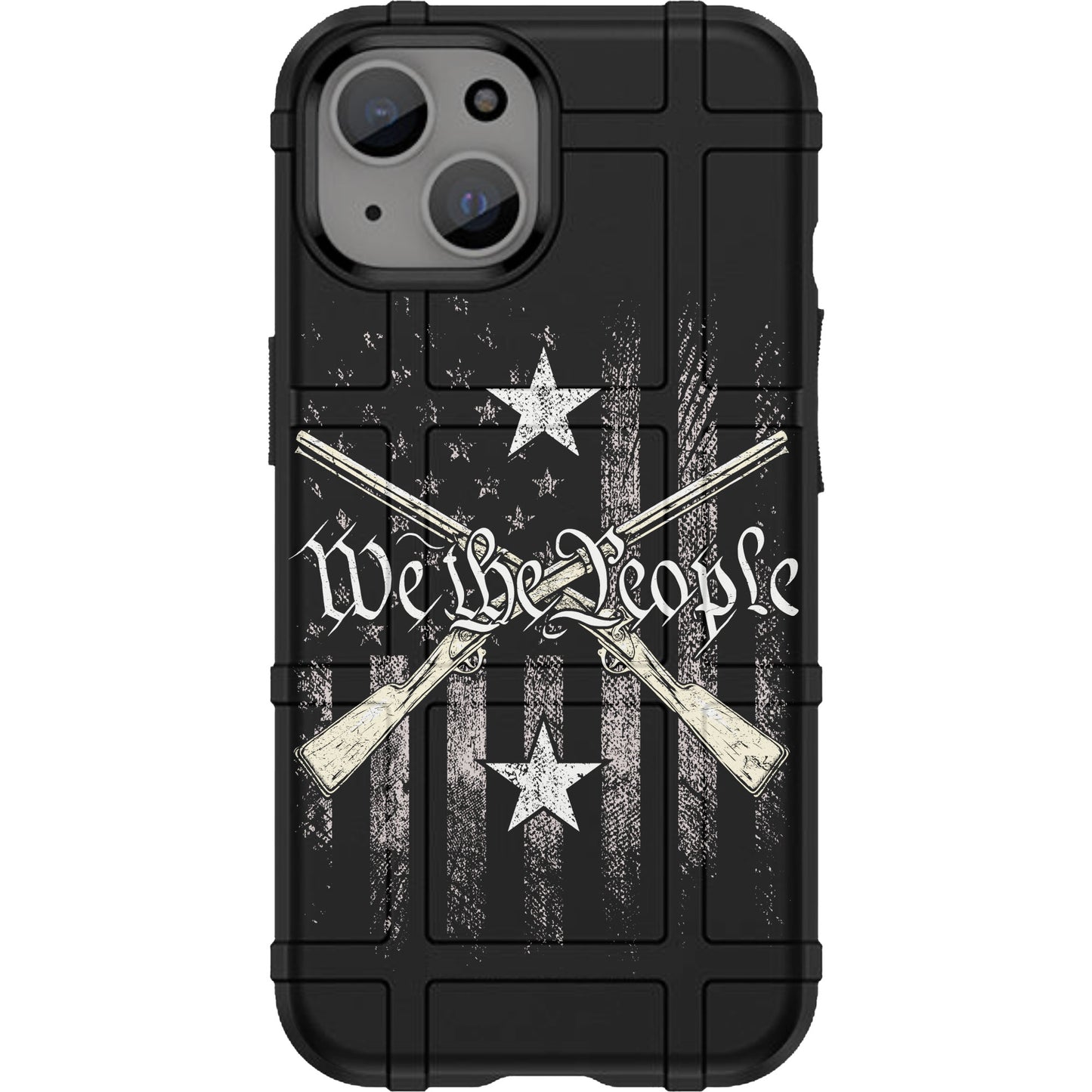 Warrior 12 We The People - Crossed Rifles Custom Printed Android & Apple Phone Cases