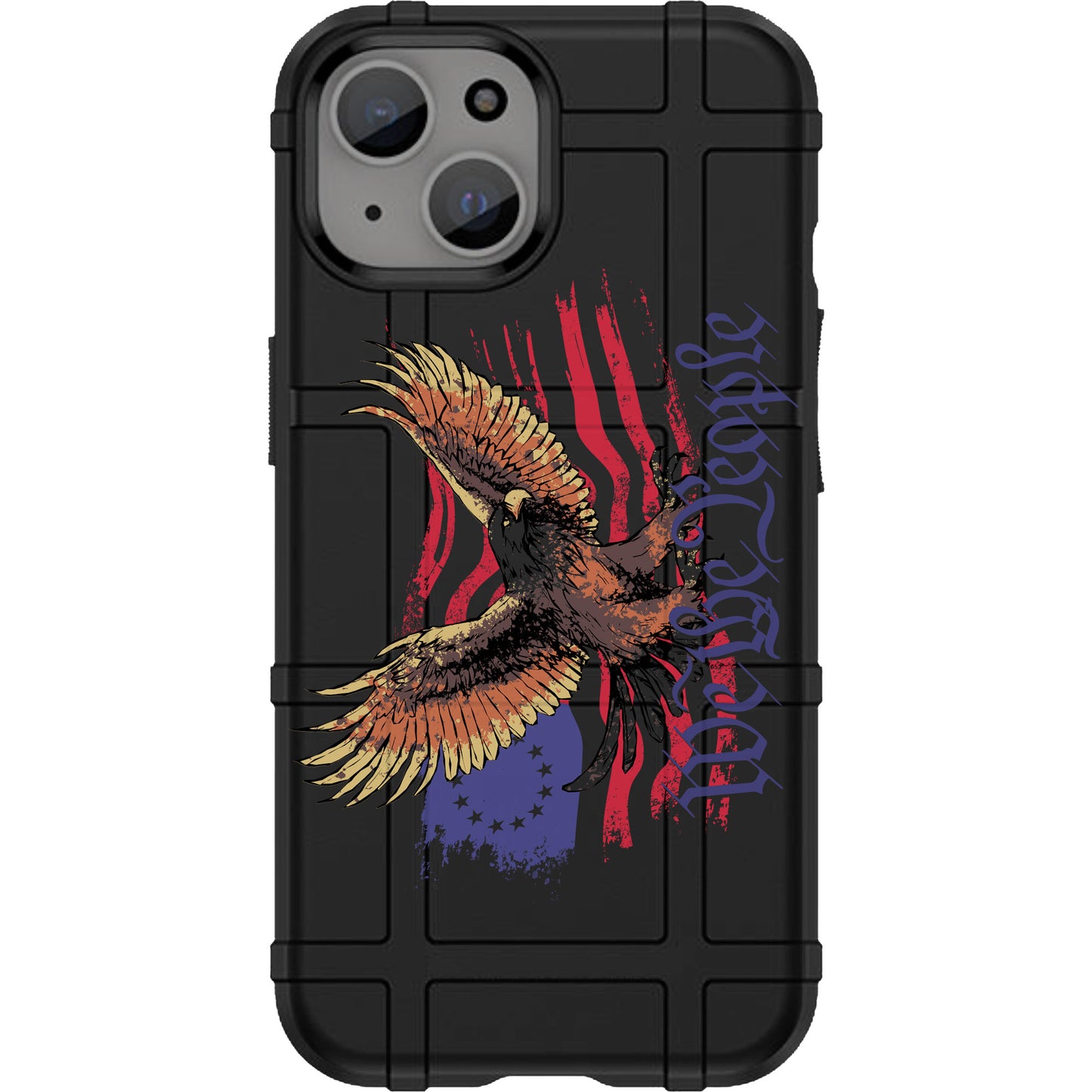 Warrior 12 We The People Eagle Flag Custom Printed Android & Apple Phone Cases