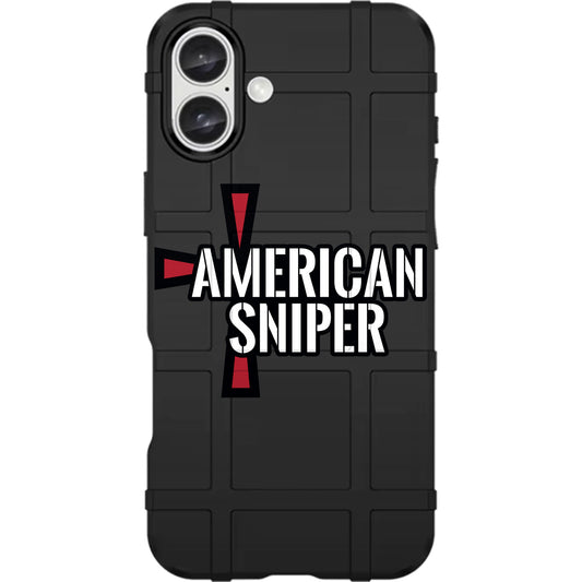 American Sniper Cross Logo Custom Printed Case Design
