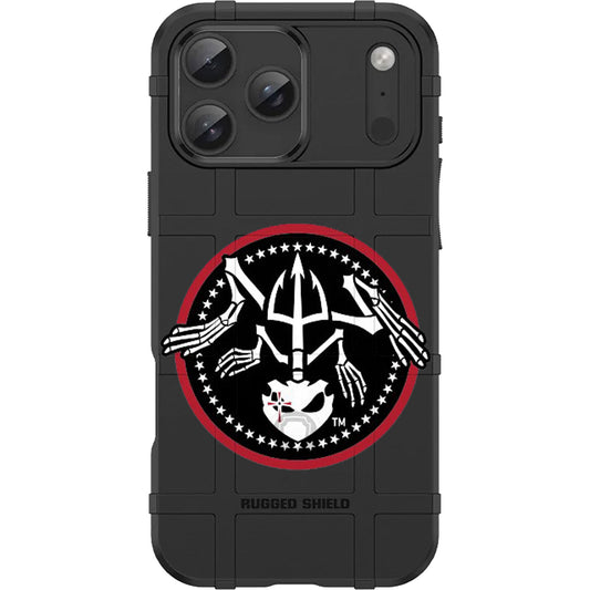 American Sniper Circle Stars Frog Logo Custom Printed Case Design on Black Case