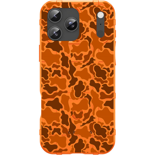 Orange Duck Pebble Camo