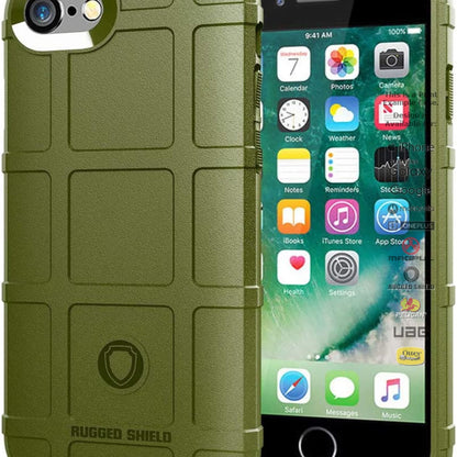 Rugged Shield Branded Solid Color TPU Cases for all Apple iPhone Models