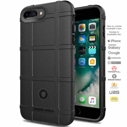 Rugged Shield Branded Solid Color TPU Cases for all Apple iPhone Models