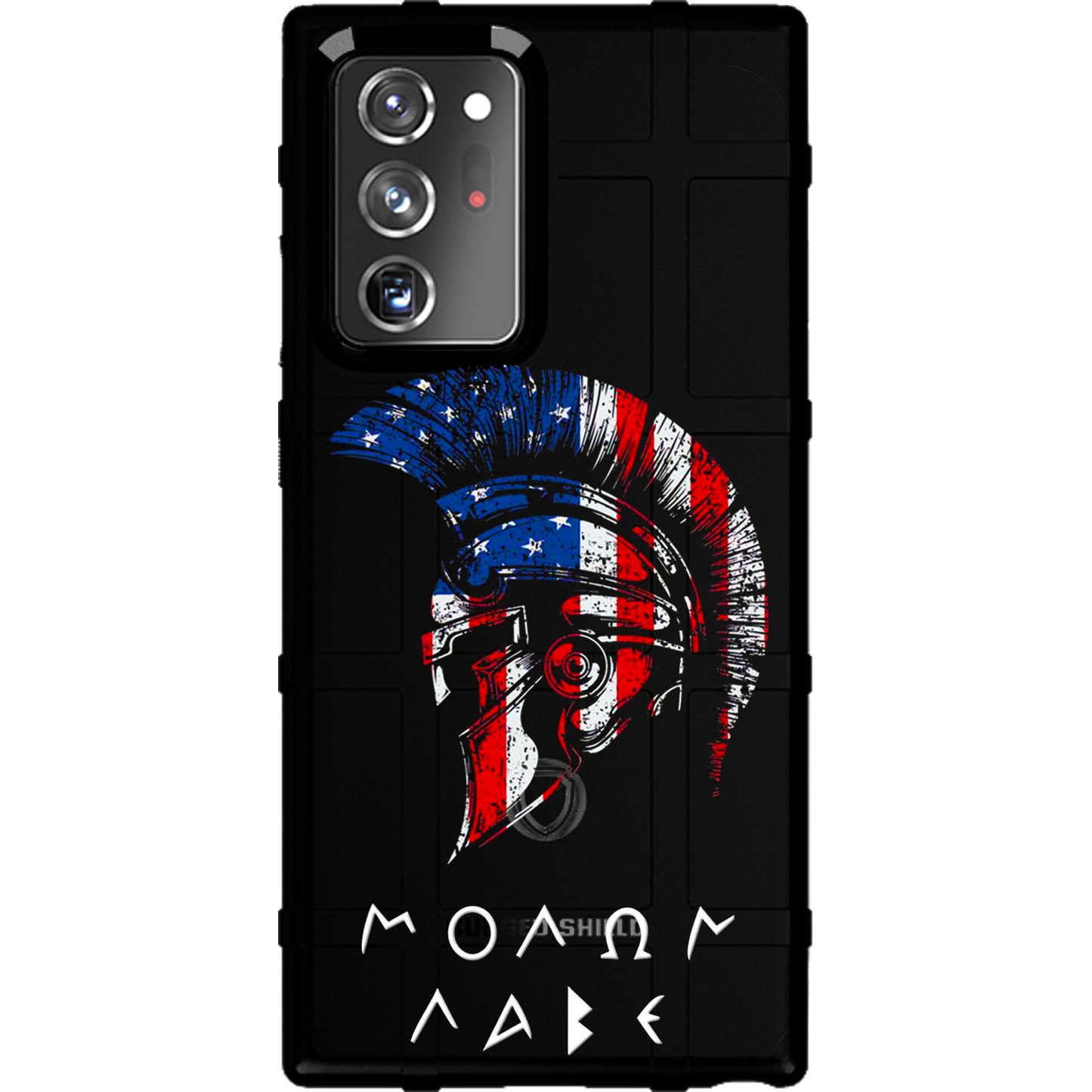 US Flag Spartan Molon Labe Custom Printed Android & Apple Phone Case Design