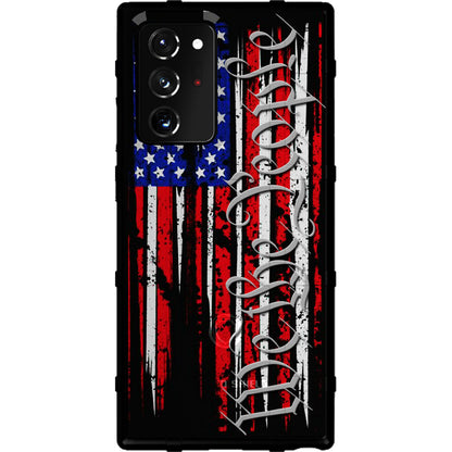 Tattered USA Flag We The People Constitution Custom Printed Case Design