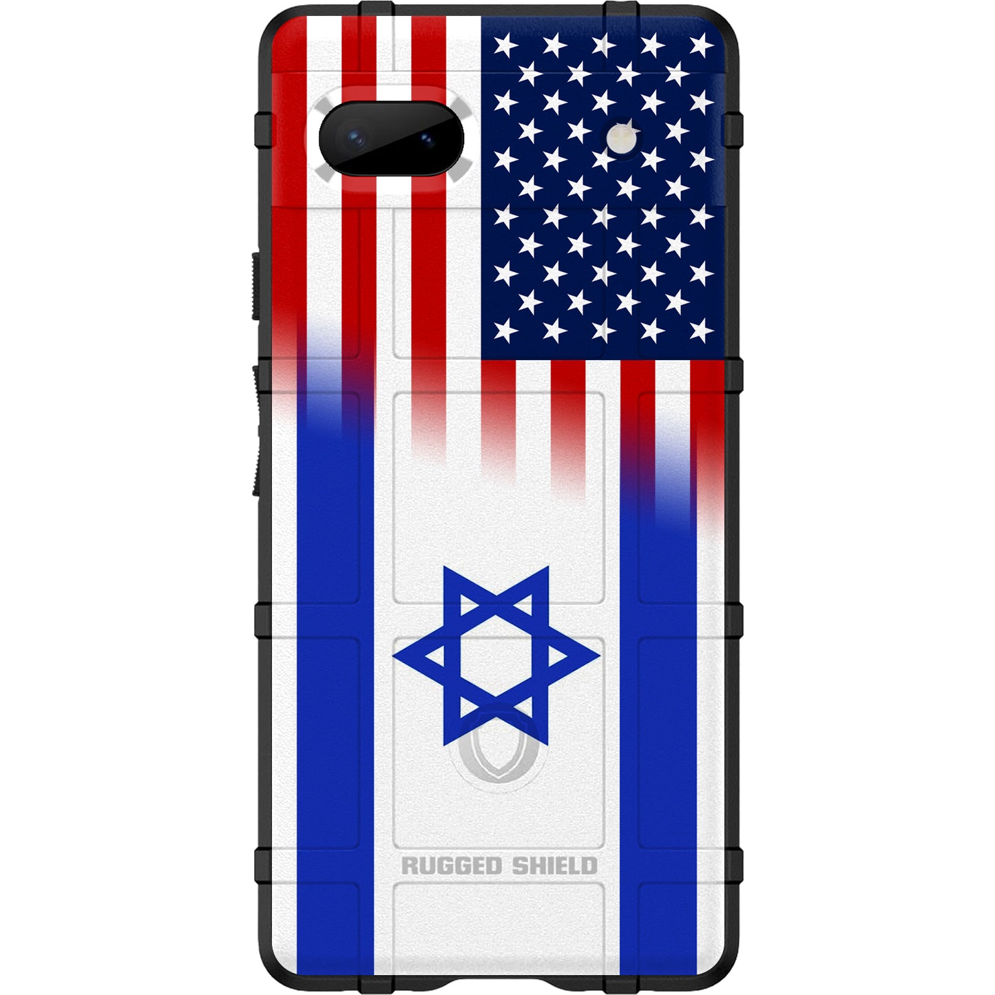 American Flag, Israel Flag Solidarity Custom Printed Android & Apple Phone Case Design