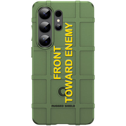 Front Toward Enemy Yellow Text on OD Green Claymore Mine Apers M18A1 Parity Custom Printed Android & Apple Phone Cases