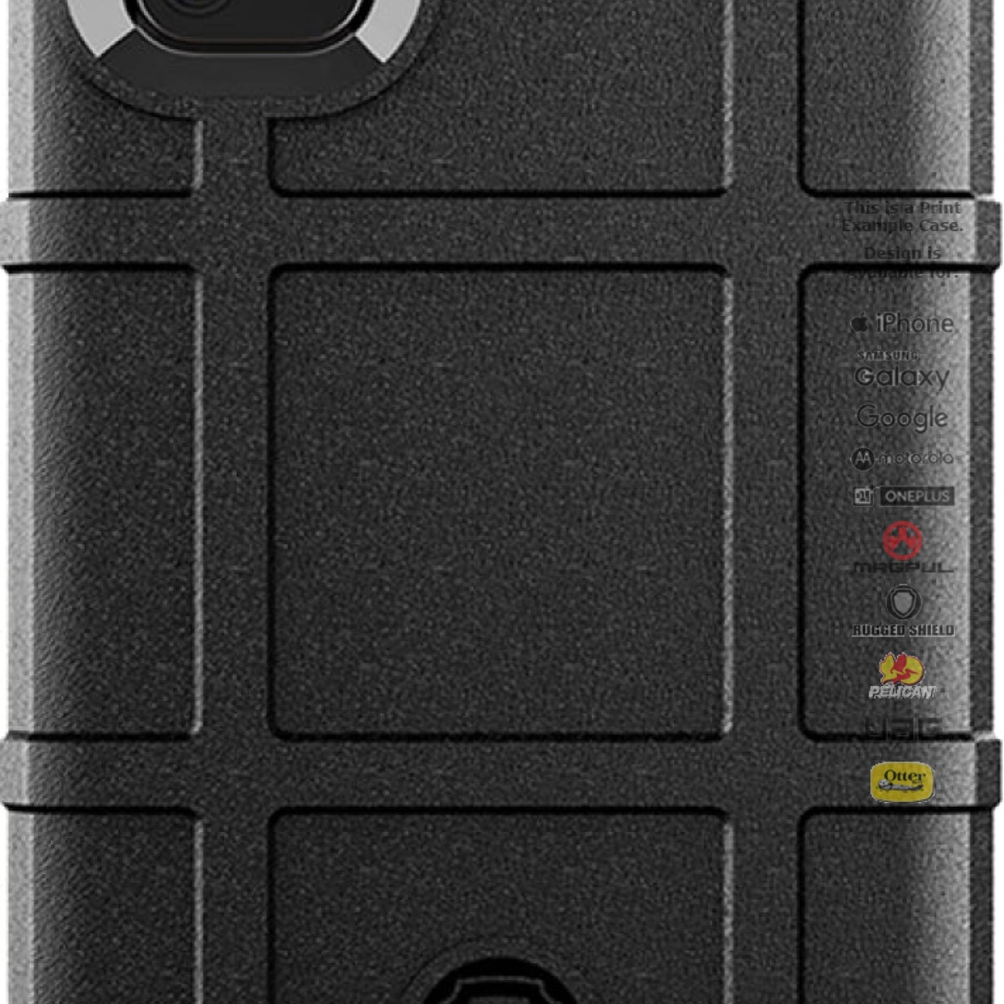 Rugged Shield Branded Solid Color Tpu Cases For Samsung Galaxy Models