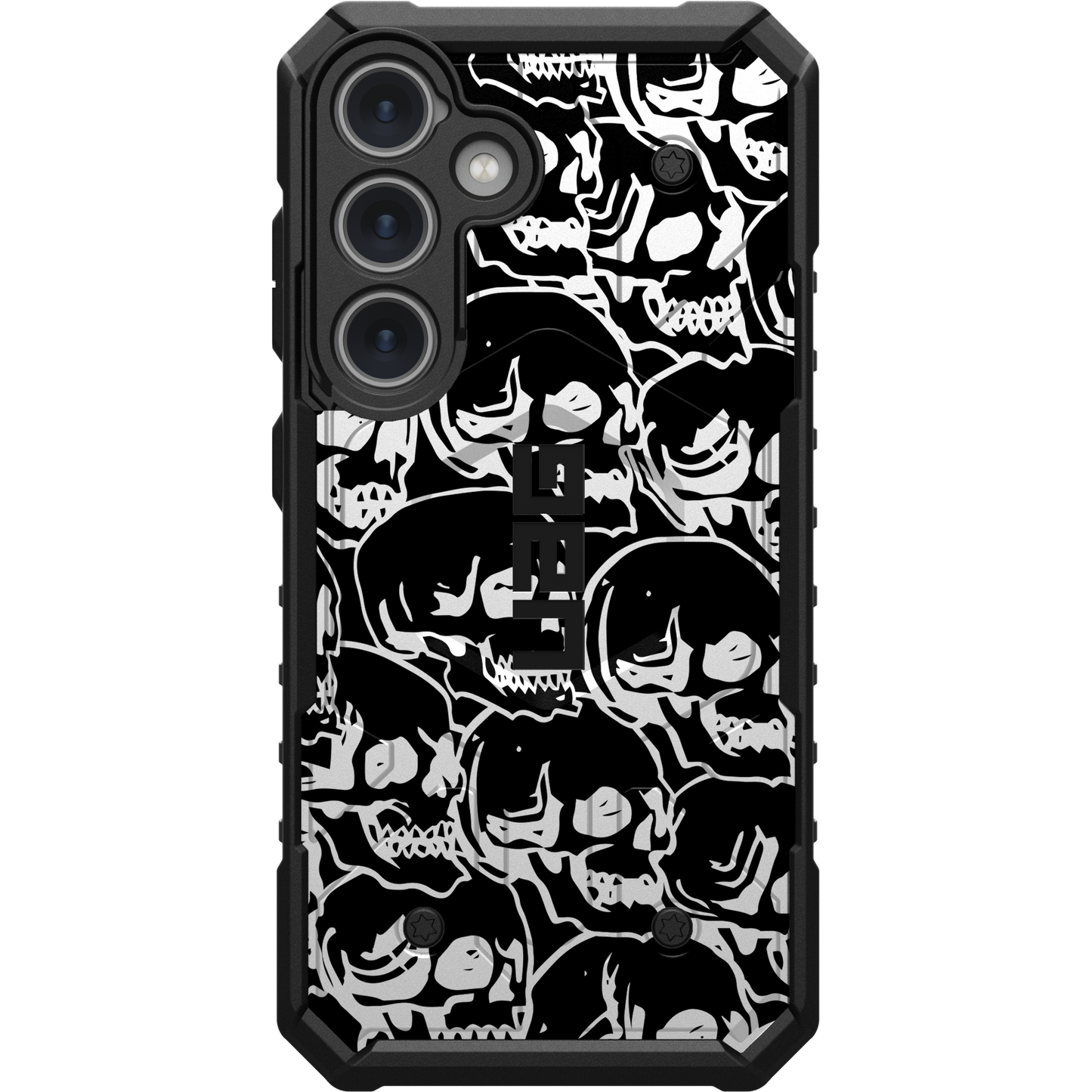 UAG PATHFINDER CASE FOR SAMSUNG GALAXY - BLOCK 03 - BLACK SKULLS