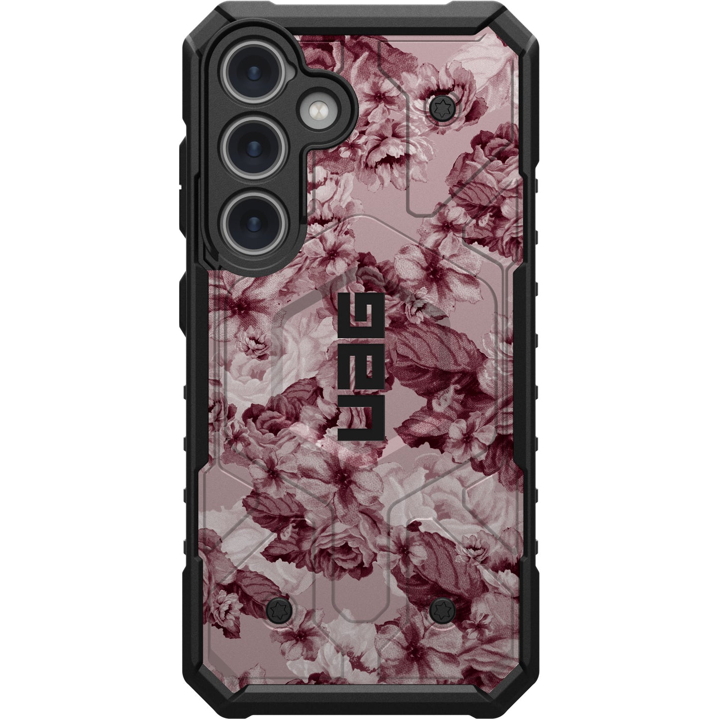 UAG PATHFINDER CASE FOR SAMSUNG GALAXY - FLORAL MERLOT