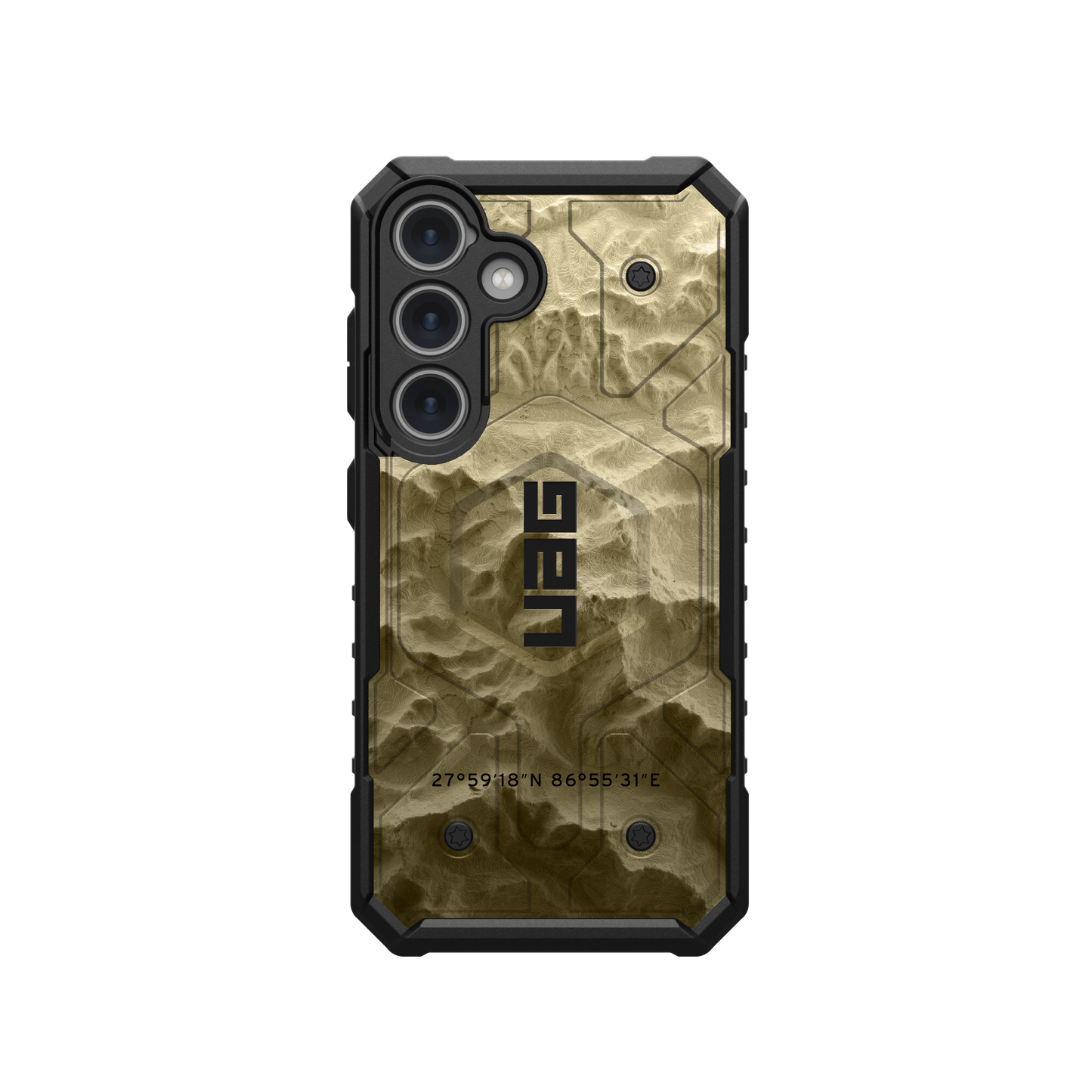 UAG PATHFINDER CASE FOR SAMSUNG GALAXY - REAL TOPOGRAPHY SERIES - MT EVEREST