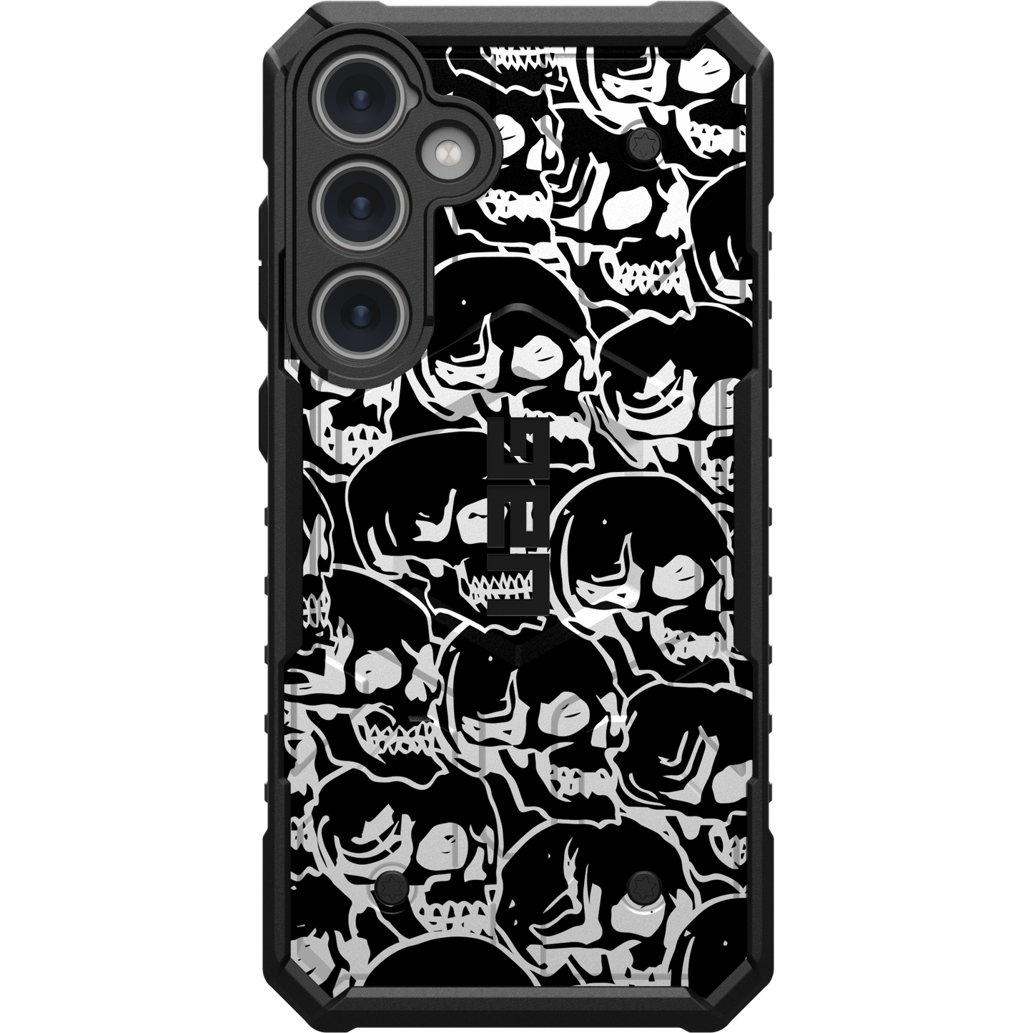 UAG PATHFINDER CASE FOR SAMSUNG GALAXY - BLOCK 03 - BLACK SKULLS