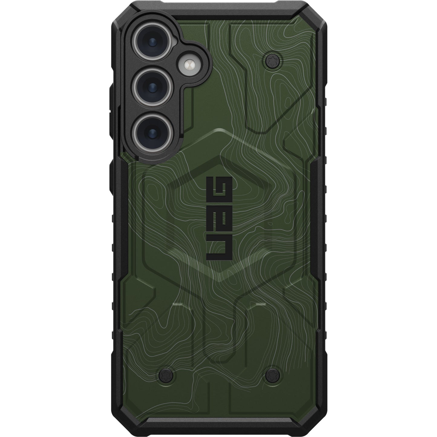 UAG PATHFINDER CASE FOR SAMSUNG GALAXY - GREEN WHITE TOPOGRAPHY