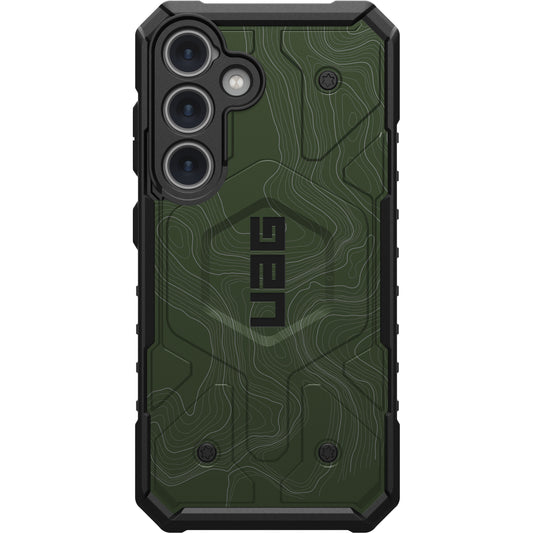 UAG PATHFINDER CASE FOR SAMSUNG GALAXY - GREEN WHITE TOPOGRAPHY