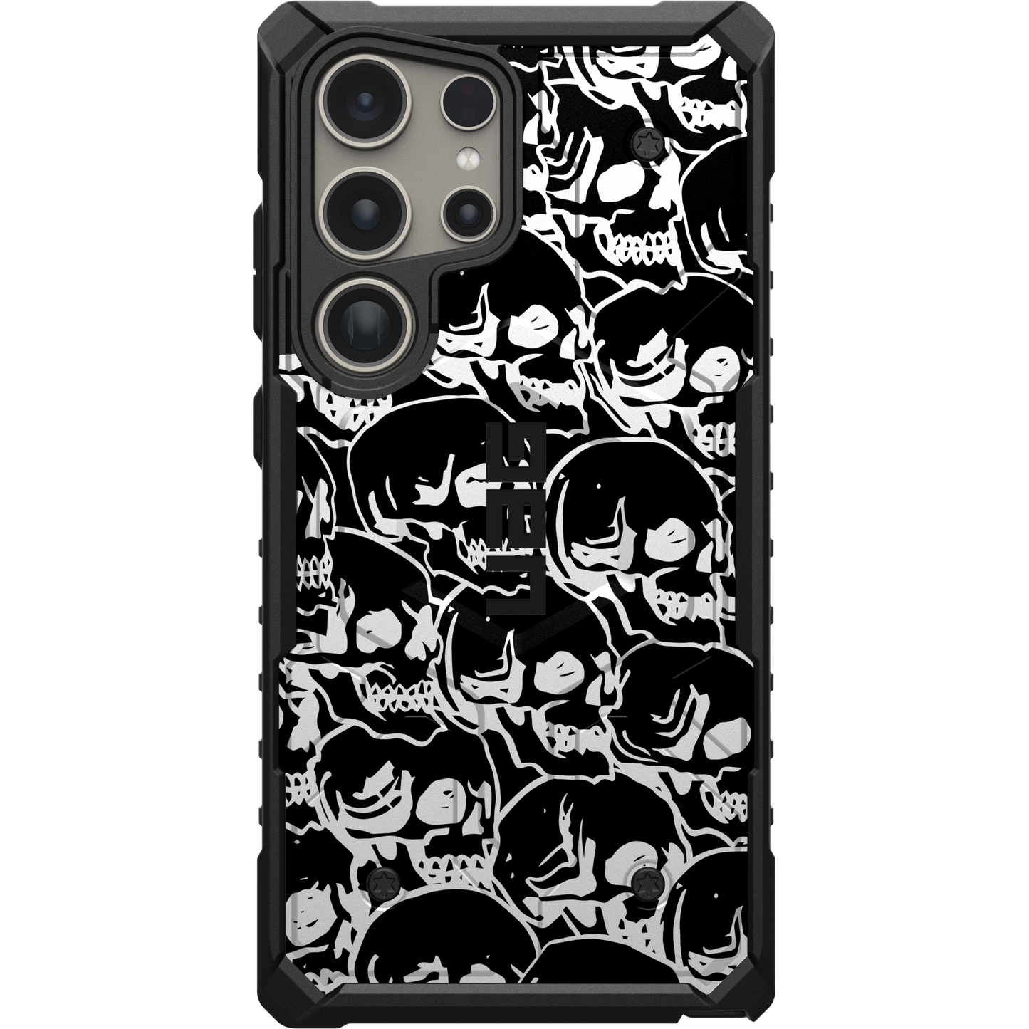 UAG PATHFINDER CASE FOR SAMSUNG GALAXY - BLOCK 03 - BLACK SKULLS